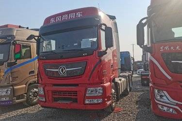 二手东风商用车 天龙旗舰KX 经典版 520马力 6X4牵引车(带液缓)(3.64速比)(国六) 双驱 东风康明斯二手牵引车 黄牌图片