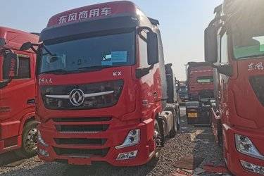 二手东风商用车 天龙旗舰KX 600马力 6X4 AMT自动挡牵引车(国六) 双驱 东风康明斯二手牵引车 黄牌图片