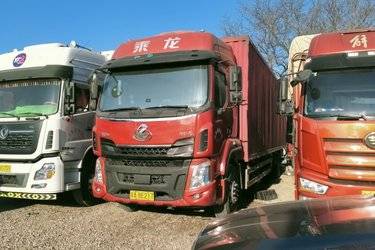 二手东风柳汽 乘龙H5中卡 270马力 4X2 9.7米厢式载货车(国五) 单桥 康明斯二手载货车 黄牌图片