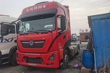 二手东风商用车 天龙KL重卡 480马力 4X2 AMT自动挡牵引车(国六)(速比2.467)(国六) 单桥 东风康明斯二手牵引车 黄牌