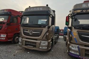 二手东风商用车 天龙旗舰KX 2019款 豪华版 560马力 6X4牵引车(485后桥)(国五) 双驱 康明斯二手牵引车 黄牌