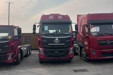 二手东风柳汽 乘龙H5重卡 460马力 6X4 AMT自动挡牵引车(国六)(液缓)(国六) 双驱 潍柴二手牵引车 黄牌图片