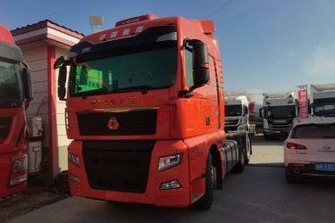 二手中国重汽 汕德卡SITRAK C7H重卡 570马力 6X4 AMT自动挡牵引车(国六) 双驱 曼二手牵引车 黄牌图片