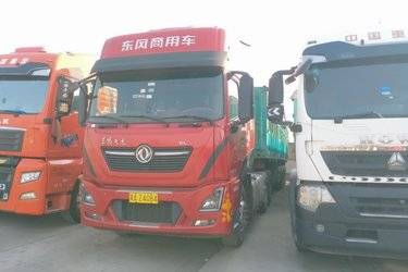 东风商用车 天龙KL重卡 465马力 6X4牵引车(国六) 双驱 雷诺二手牵引车 黄牌