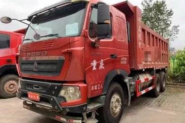 中国重汽 HOWO T7H重卡 440马力 6X4 6米自卸车(国五) 后八轮 中国重汽二手自卸车 黄牌