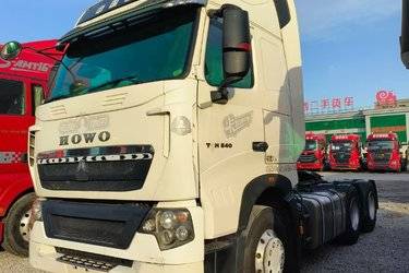 二手中国重汽 HOWO T7H重卡 540马力 6X4牵引车(国五) 双驱 曼二手牵引车 黄牌图片