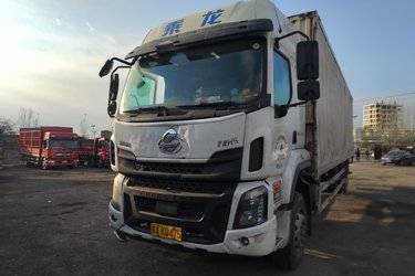 二手东风柳汽 乘龙H5中卡 260马力 4X2 9.7米厢式载货车(国六) 单桥 东风康明斯二手载货车 黄牌