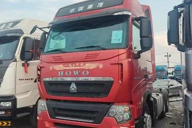 二手中国重汽 HOWO T7H重卡 540马力 6X4牵引车(国五) 双驱 曼二手牵引车 黄牌