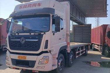二手东风商用车 天龙VL重卡 245马力 6X2 9.6米厢式载货车(国五) 前四后四 安徽康明斯二手载货车 黄牌