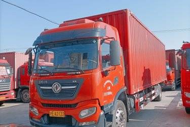 二手东风商用车 天锦KR重卡 舒适版 245马力 4X2 9.75米厢式载货车(国五) 单桥 福田康明斯二手载货车 黄牌