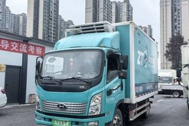 现代商用车 泓图EV 4.5T 4.08米纯电动冷藏车  二手电动卡车电动冷藏车