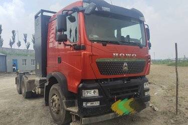 二手中国重汽 HOWO TX重卡 25T 6X4 换电式纯电动牵引车  二手电动卡车电动牵引车