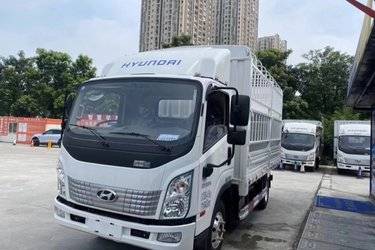 现代商用车 泓图EV 4.5T 4.14米单排纯电动仓栅运输车  二手电动卡车电动载货车