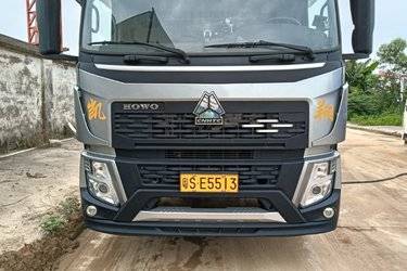 二手中国重汽成都商用车 豪沃V5 220马力 4X2 6.8米仓栅式载货车(国六) 单桥 潍柴二手载货车 黄牌