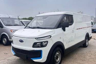 二手开瑞 海豚EV 2.86T 5.46米纯电动封闭厢式运输车44.5kWh  二手电动卡车电动封闭厢货图片