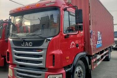二手江淮 格尔发A5L中卡 180马力 4X2 7.8米厢式载货车(国五) 单桥 玉柴二手载货车 黄牌