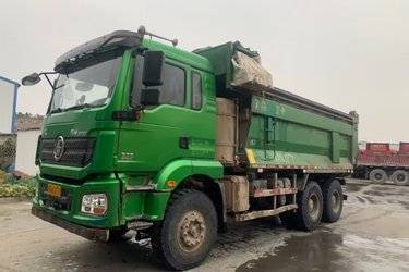 二手陕汽重卡 德龙新M3000 375马力 6X4 5.6米自卸车(16T后桥)(国五) 后八轮 潍柴二手自卸车 黄牌