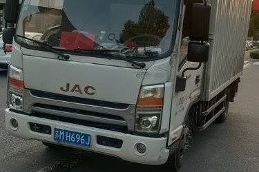 二手江淮 新帅铃H330 152马力 4.18米单排仓栅式轻卡(国五) 单桥 福田康明斯二手载货车 黄牌图片