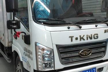 二手唐骏欧铃 K3系列 116马力 4.15米单排厢式轻卡(国五) 单桥 云内动力二手载货车 蓝牌图片