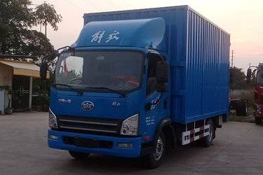 解放 虎VH 150马力 4.16米单排厢式轻卡(国六) 单桥 云内动力二手载货车 蓝牌