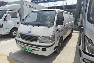 二手南京金龙 开沃D10 3.3T 5.2米平顶纯电动封闭货车48.5kWh  二手电动卡车电动封闭厢货图片