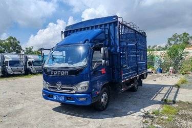 二手福田时代 M3 143马力 4.23米单排仓栅式轻卡(国五) 单桥 云内动力二手载货车 蓝牌图片