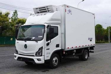 二手欧马可 智蓝ES 4.5T 4.08米纯电动冷藏车  二手电动卡车电动冷藏车图片