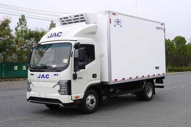 二手江淮 帅铃ES6 4.5T 4.015米单排纯电动冷藏车  二手电动卡车电动冷藏车图片