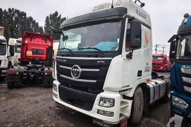 二手福田 欧曼GTL 6系重卡 轻盈版 460马力 6X4 AMT自动挡牵引车(国五) 双驱 康明斯二手牵引车 黄牌图片