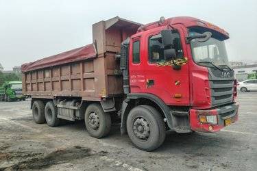 二手江淮 格尔发K3 重卡 270马力 8X4 7米自卸车(国四) 前四后八 玉柴二手自卸车 黄牌