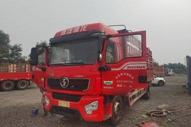 二手陕汽重卡 德龙L5000 旗舰版 220马力 4X2 6.8米仓栅式载货车(国六) 单桥 云内动力二手载货车 黄牌图片