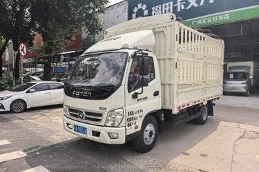 福田 奥铃捷运 经典版 150马力 4.17米单排仓栅式轻卡(国六) 单桥 云内动力二手载货车 蓝牌