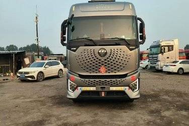 二手福田 欧曼银河 穿越版 660马力 6X4 AMT自动档牵引车(国六) 双驱 福田康明斯二手牵引车 黄牌图片