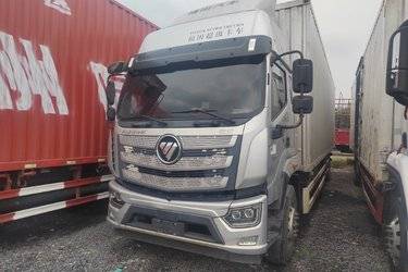 二手福田 欧航R系 245马力 4X2 9.78米厢式载货车(国六) 单桥 福田康明斯二手载货车 黄牌图片