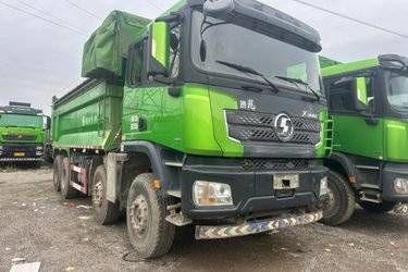 二手陕汽重卡 德龙X3000 430马力 8X4 6.5米自卸车(国六) 前四后八 潍柴二手自卸车 黄牌图片