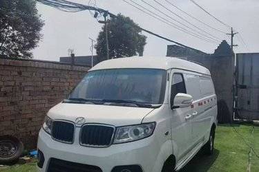 二手SRM鑫源 好运1号300(海狮X30L) 102马力 4.5米封闭厢式货车  二手电动卡车电动封闭厢货图片