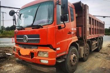 二手东风商用车 天锦重卡 310马力 8X4 6.8米自卸车(国五) 前四后八 玉柴二手自卸车 黄牌