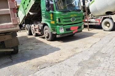 二手三环十通 昊龙中卡 220马力 6X2 4.8米自卸车(国五) 前四后四 玉柴二手自卸车 黄牌