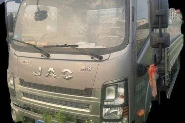 二手江淮 骏铃T7 200马力 4X2 4.15米排半自卸车(国六) 单桥 云内动力二手自卸车 黄牌图片