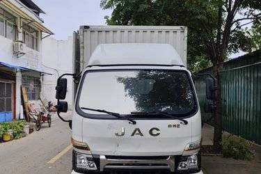 二手江淮 帅铃E中体 130马力 4.15米单排厢式轻卡(国六) 单桥 江淮锐捷特二手载货车 蓝牌图片