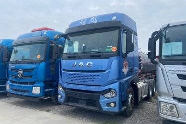 江淮 超越Q7重卡 标载版 510马力 6X4 牵引车(国六) 双驱 江淮动力二手牵引车 黄牌