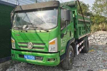 二手东风华神 T3 160马力 4X2 3.8米自卸车(国五) 单桥 玉柴二手自卸车 蓝牌图片