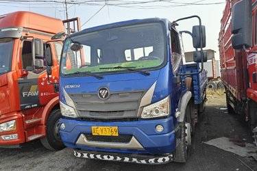 二手福田 时代领航ES5 220马力 6X2 6.8米排半栏板载货车(国六) 前四后四 潍柴二手载货车 黄牌