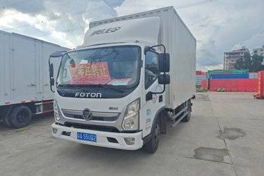 二手福田 奥铃速运 152马力 4.14米AMT自动挡单排厢式轻卡(国六) 单桥 福田环保动力二手载货车 蓝牌图片