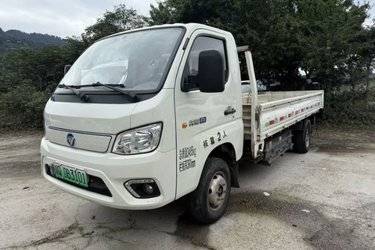 二手福田 祥菱M2 3.5T 4.12米单排纯电动栏板微卡  二手电动卡车电动载货车图片