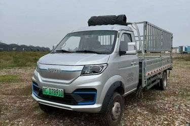 二手SRM鑫源 T5LEV 2024款城际版 3.5T 3.7米单排纯电动栏板微卡70.47kWh  二手电动卡车电动载货车图片
