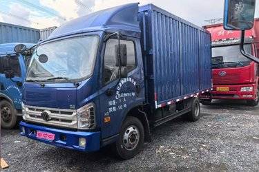 二手福田 瑞沃E3 156马力 4X2 4.18米单排厢式载货车(国五) 单桥 云内动力二手载货车 蓝牌图片