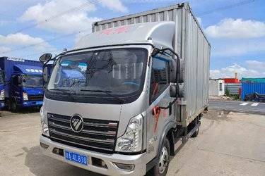 二手福田 时代领航6 143马力 4.165米单排厢式轻卡(国五) 单桥 云内动力二手载货车 蓝牌图片