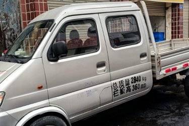 二手长安跨越 新豹MINI 1.2L 88马力 2.6米双排栏板微卡(国五) 单桥 渝安淮海动力二手载货车 蓝牌