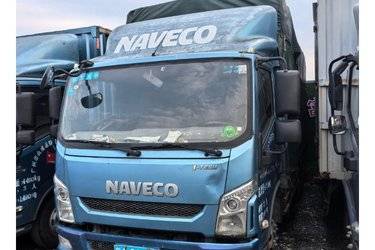 二手南京依维柯 欧霸K52 140马力 柴油 4.15米单排栏板轻卡(国四) 单桥 南京依维柯二手载货车 黄牌图片